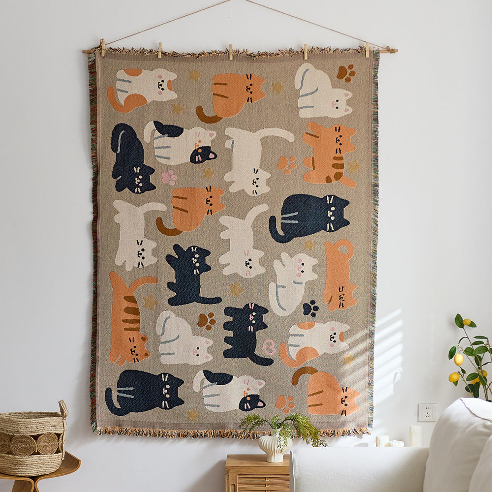 Artistic Woven Tapestry Wall Hanging