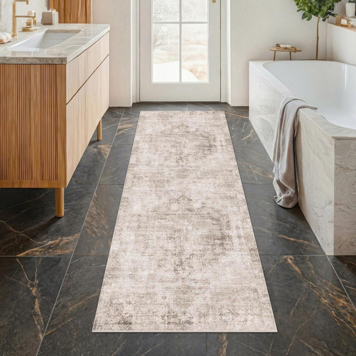 Modern Abstract Runner Rug