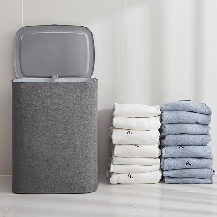 Practical laundry container with stylish lid Kalsten