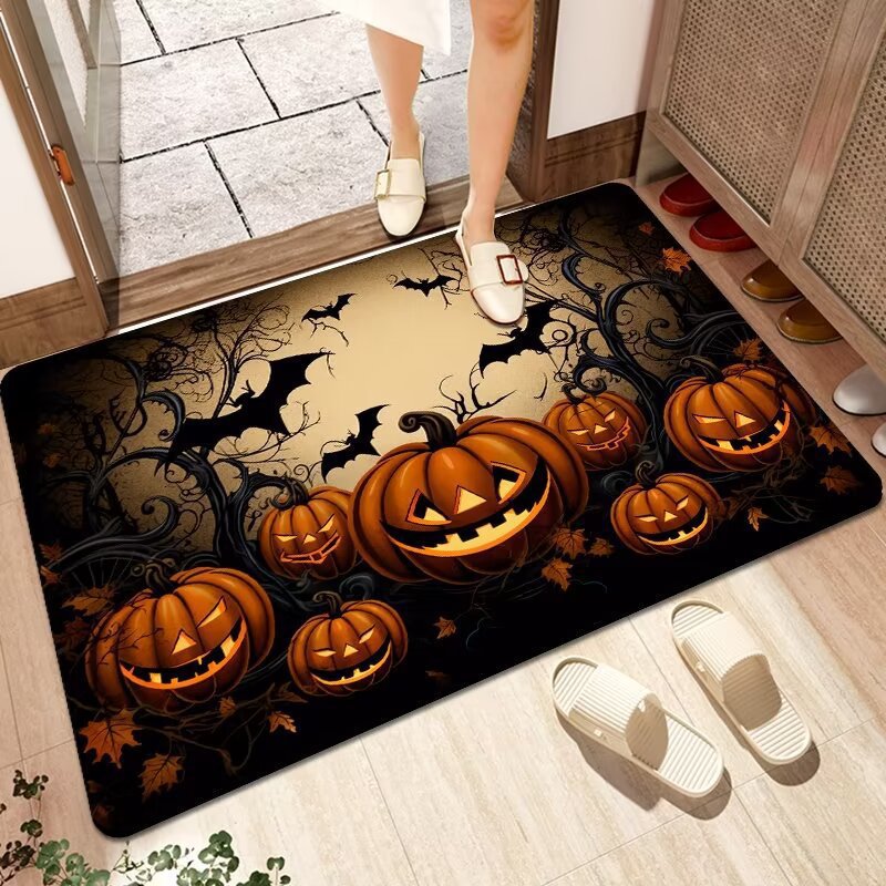 Halloween-Themed Decorative Welcome Mat Kalsten 1790150936
