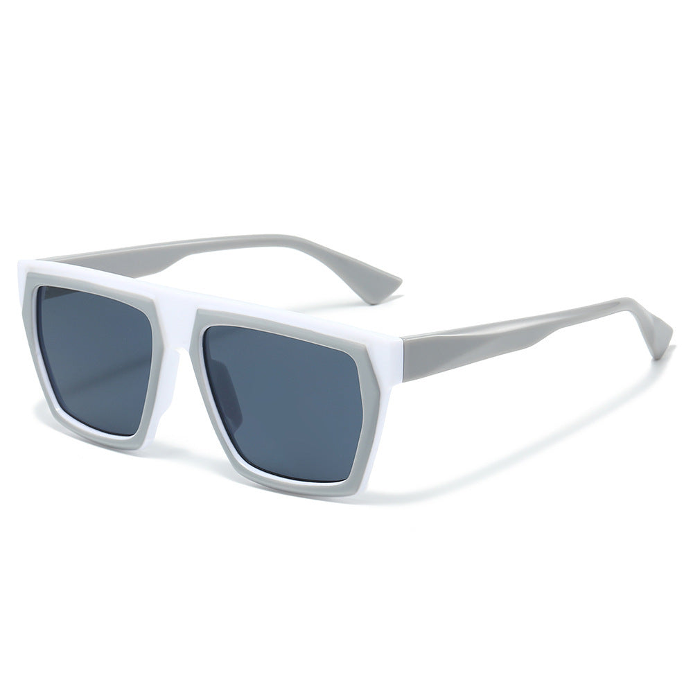 Chic Oversized Geometric Frame Sunglasses Kalsten