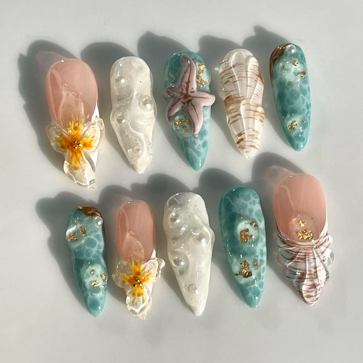 Thematic Artisan Press-On Nail Set Kalsten