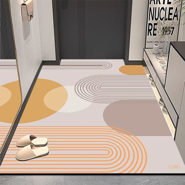 Modern Geometric Entryway Mat
