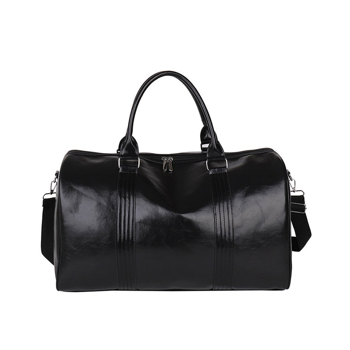 Stylish Leather Travel Duffel Kalsten