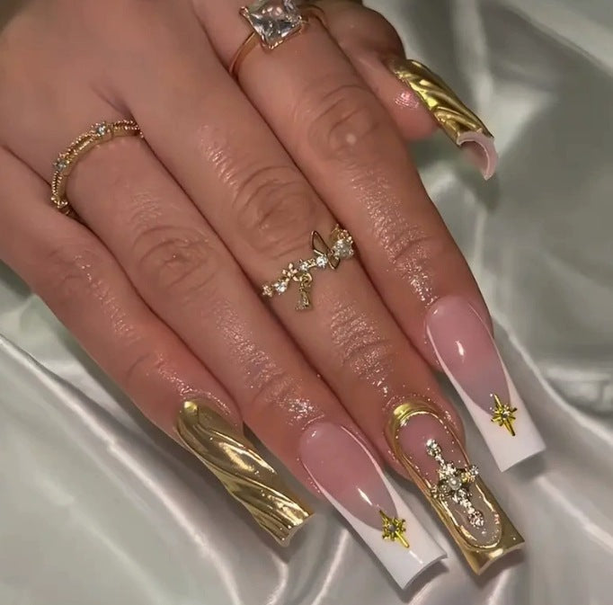 Extravagant Decorative Acrylic Nail Art Enhancements Kalsten
