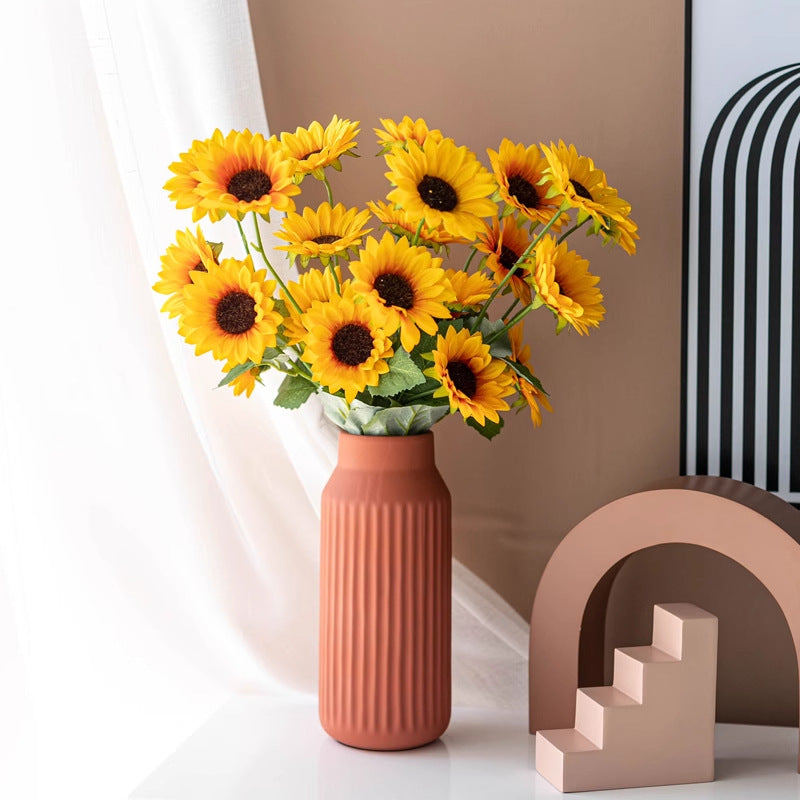Realistic Sunflower Flower Stem