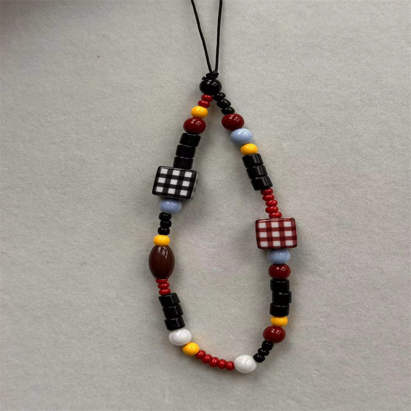 Handmade Beaded Phone Necklace Kalsten