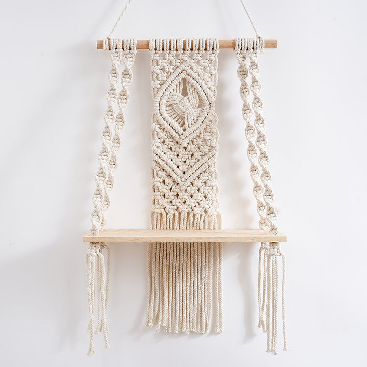 Decorative Macramé Swing Shelf Kalsten