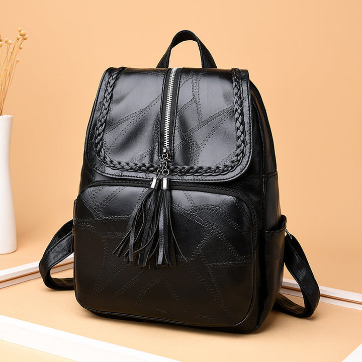 Stylish Textured Backpack Kalsten