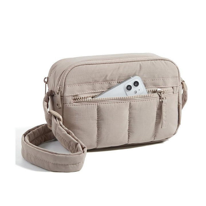 Practical shoulder bag with multifunctional compartments Kalsten