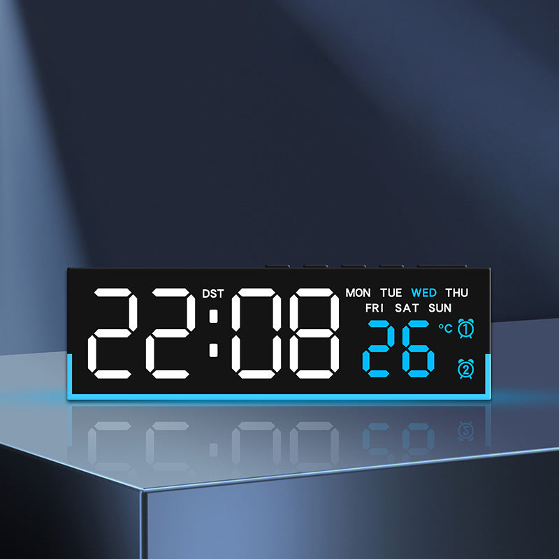 Alarm clock with digital display and temperature display Kalsten