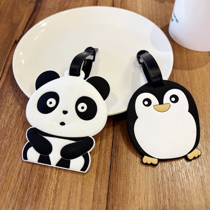 Cute Panda-Themed Luggage Tag Kalsten