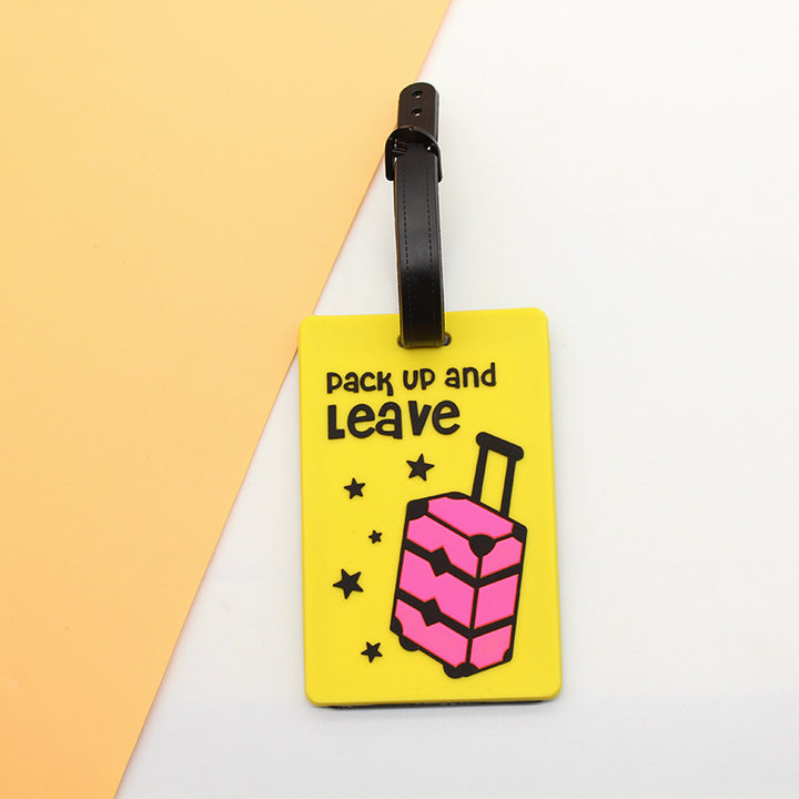 Unisex creative luggage tag in bus design Kalsten