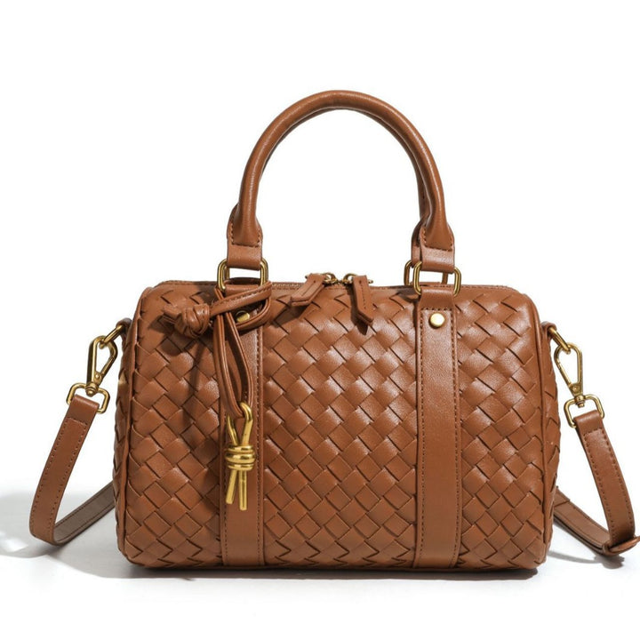 Woven Leather Handbag Kalsten