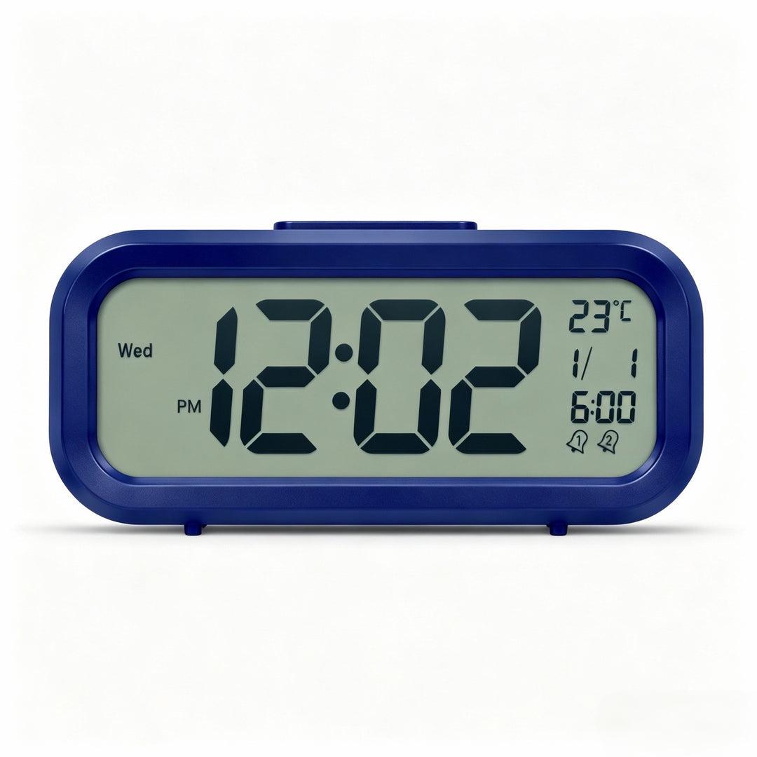 Digital alarm clock with temperature sensor and large LED display Kalsten
