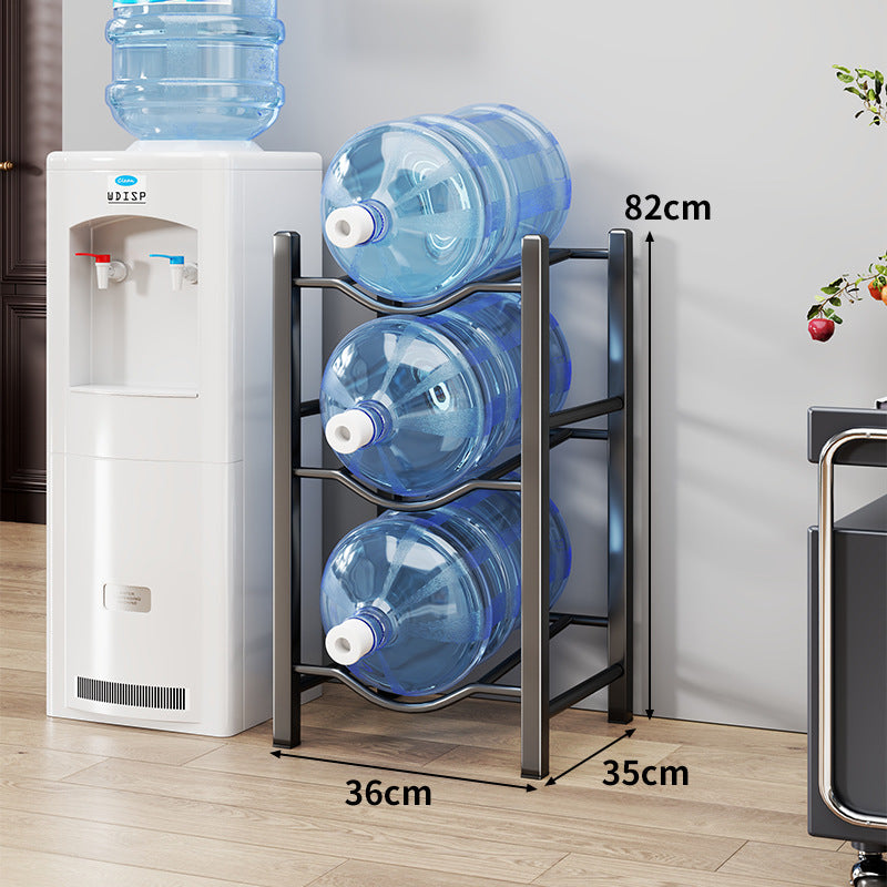 Heavy-Duty Triple-Tier Water Jug Rack for Large Bottles