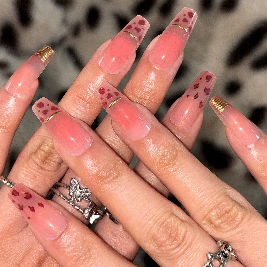 Elegant Press-On Nail Design Kalsten