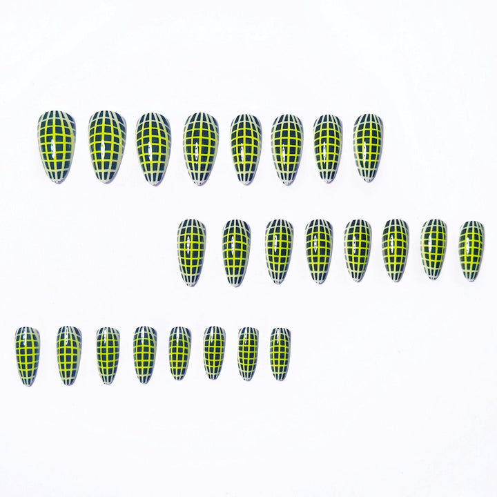 Creative Art Nails with Modern Net Design Kalsten