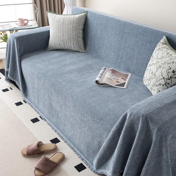 Herringbone Sofa Blanket