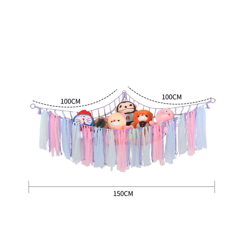 Decorative Soft Toy Storage Hammock