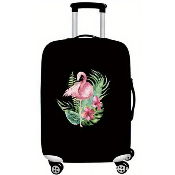Women's Hardshell Travel Suitcase with Eye-Catching Flamingo Design Kalsten