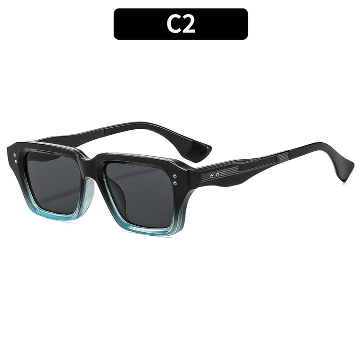 Vintage-Inspired Oversized Square Sunglasses