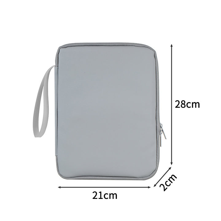 Slim Zip-Up Document Holder Kalsten