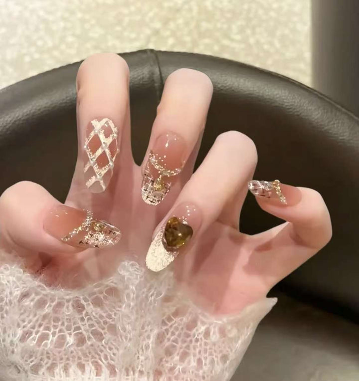 Decorative Character-Themed Press-On Nails Kalsten
