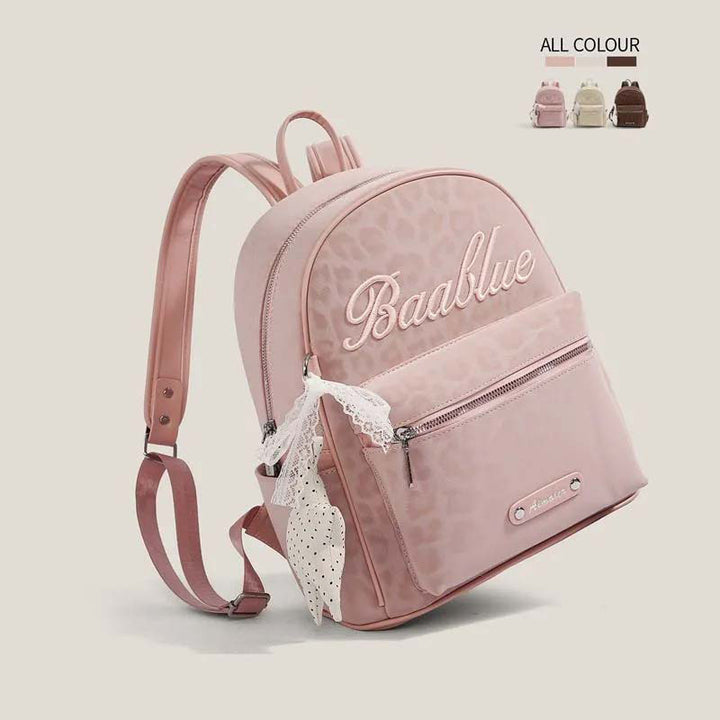 Star-Embellished Casual Backpack Kalsten