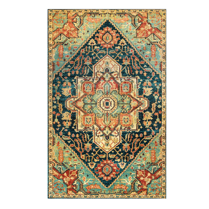 Vintage-Inspired Geometric Area Rug