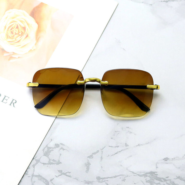 Luxurious Oversized Square Sunglasses Kalsten