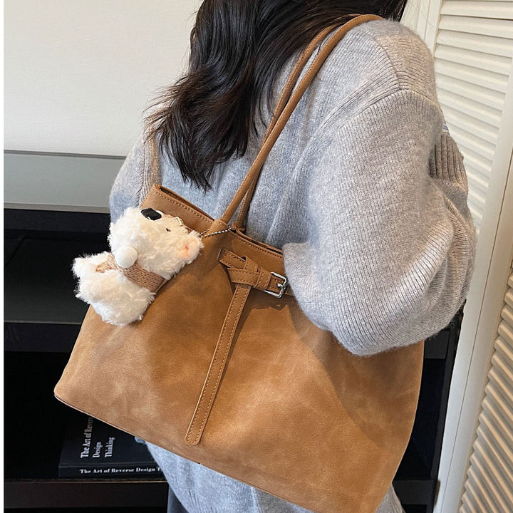 Versatile Leather Tote Bag Kalsten