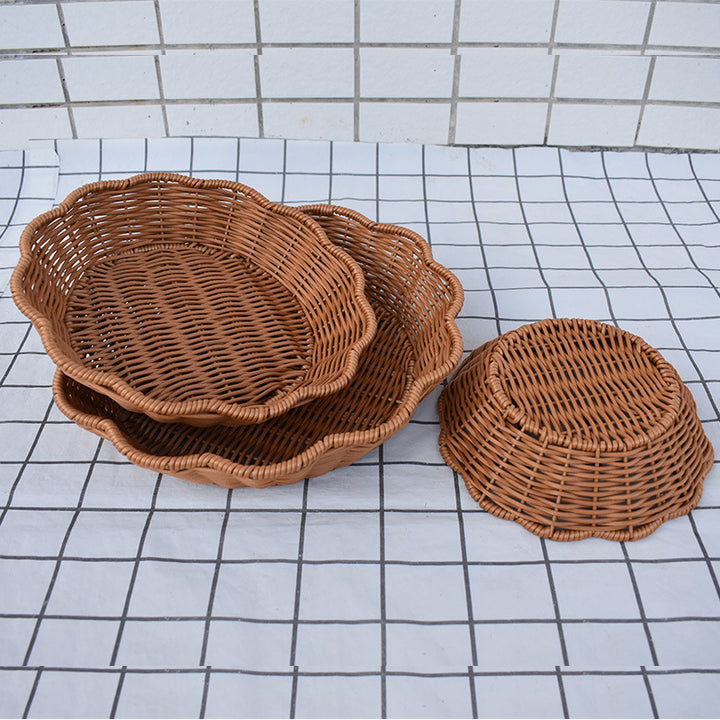 Multi-Tiered Woven Basket Set Kalsten
