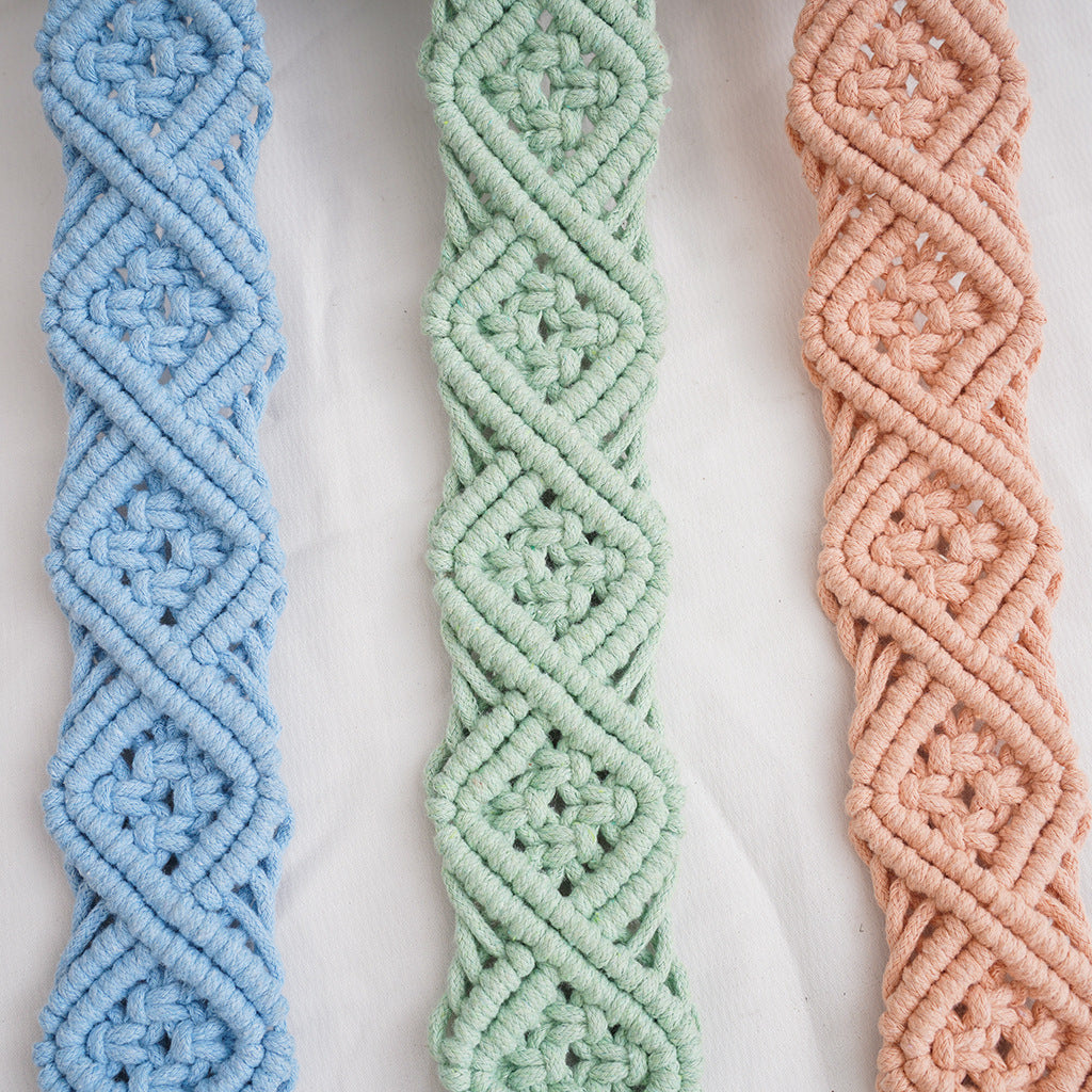 Decorative Macramé Wall Hanging Key Holder Kalsten