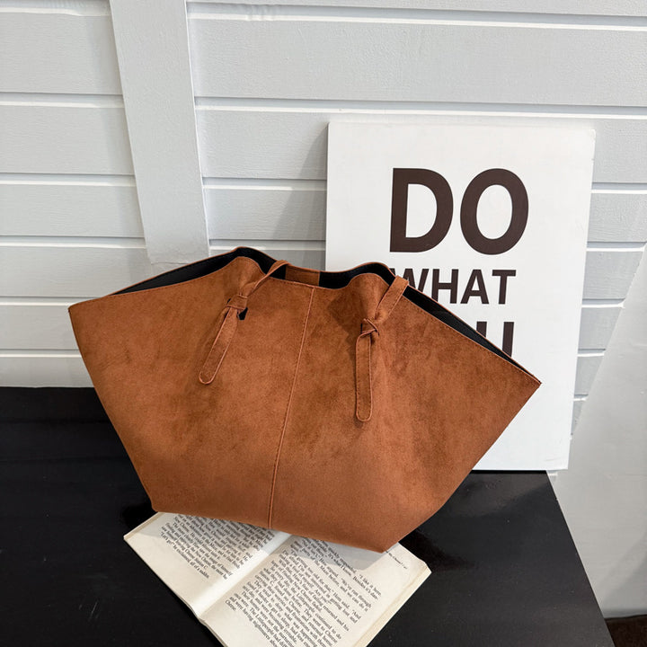 Suede Oversized Tote Bag Kalsten