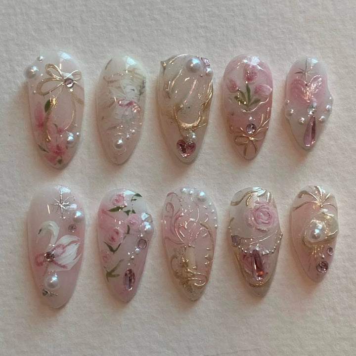 Thematic Artisan Press-On Nail Set Kalsten