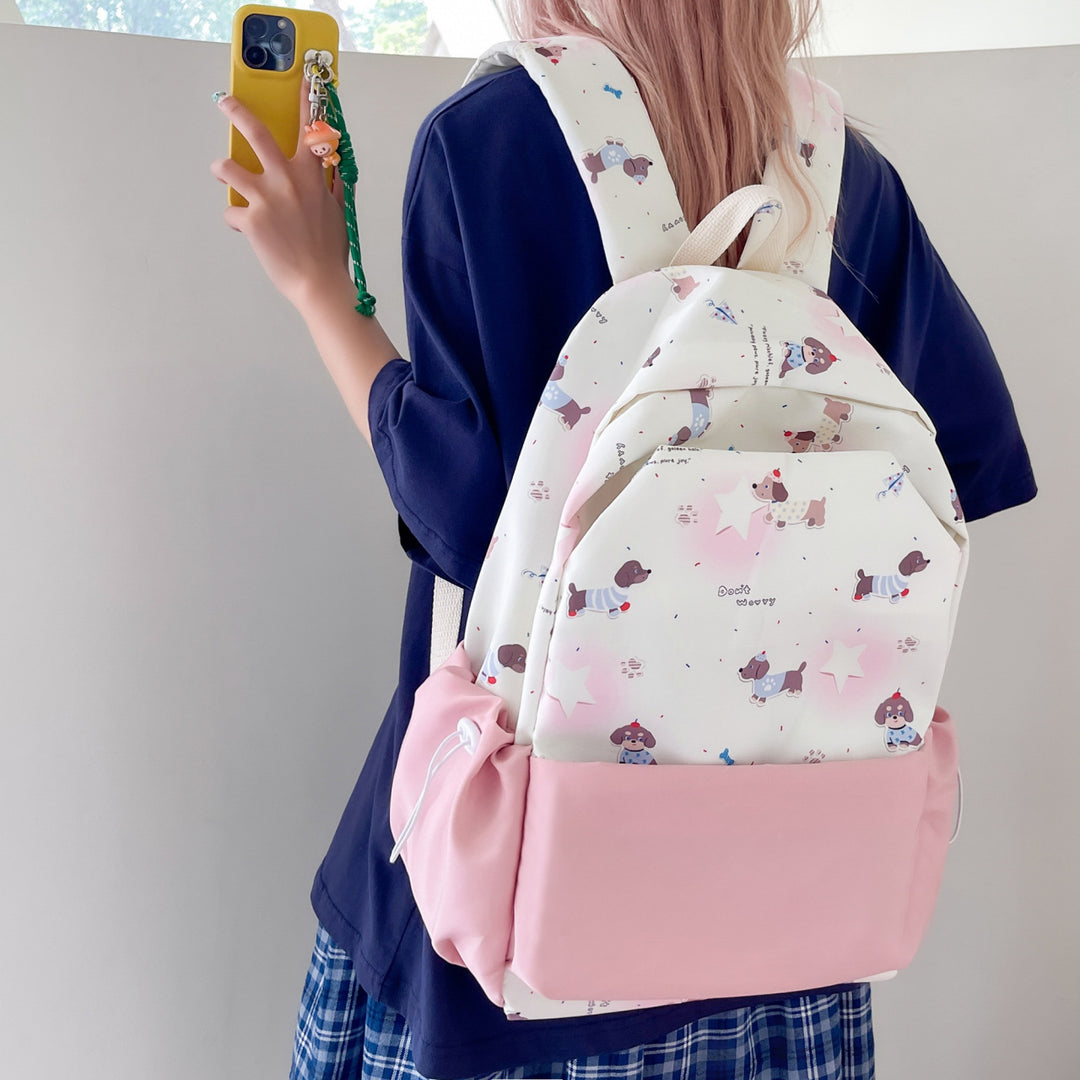Backpack with Playful Animal Design and Large Storage Kalsten