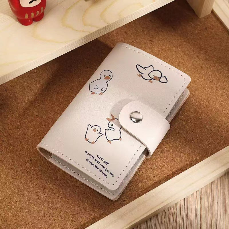 Cute Animal-Themed Leather Wallet Kalsten