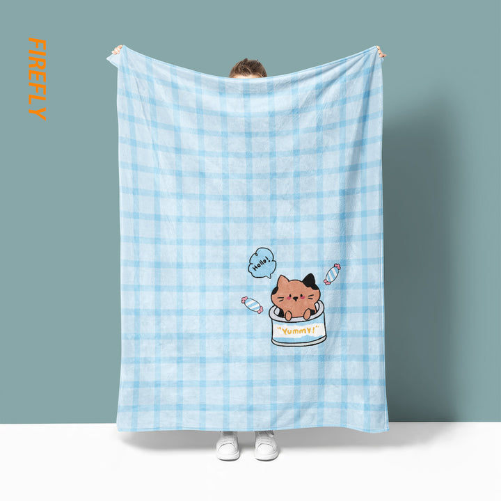 Fun Cartoon Character Throw Blanket