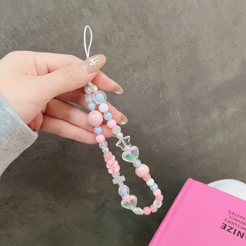 Colorful Beaded Phone Charm Kalsten