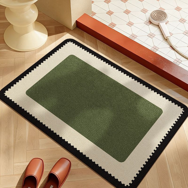 Decorative Cat-Themed Bath Mat