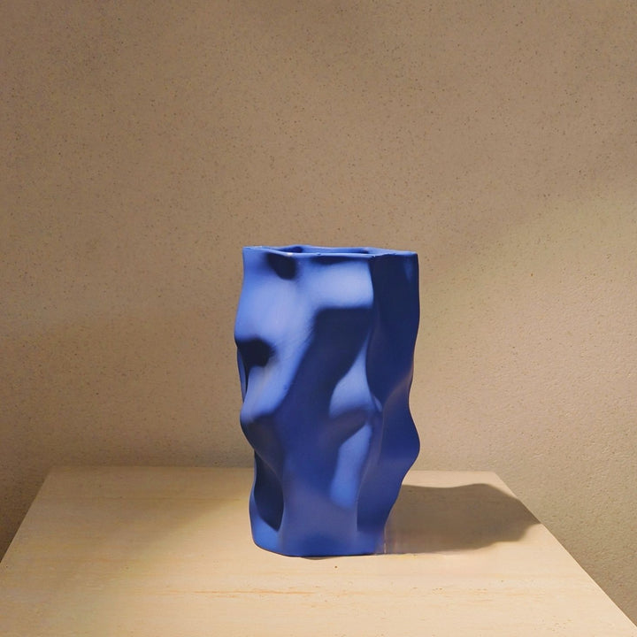 Sculptural Design Ceramic Vase