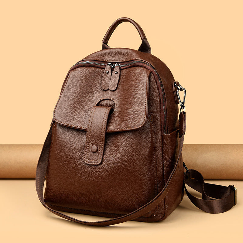 Vegan Leather Multi-Functional Backpack Kalsten