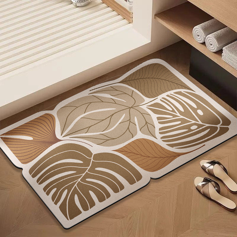 Modern Geometric Bath Mat