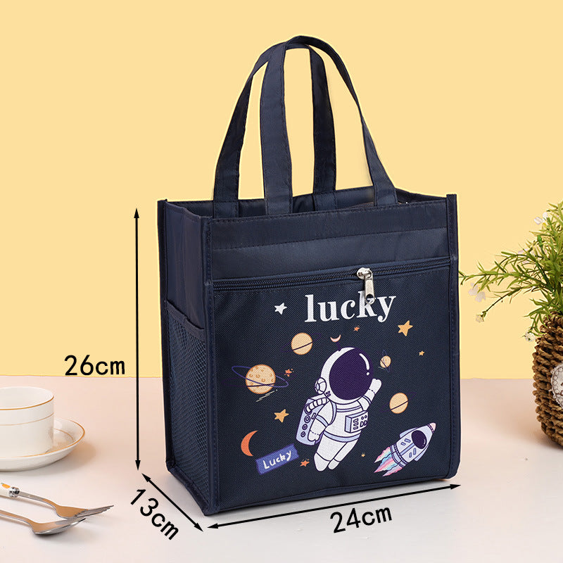 Insulated Bear-Themed Lunch Tote Kalsten