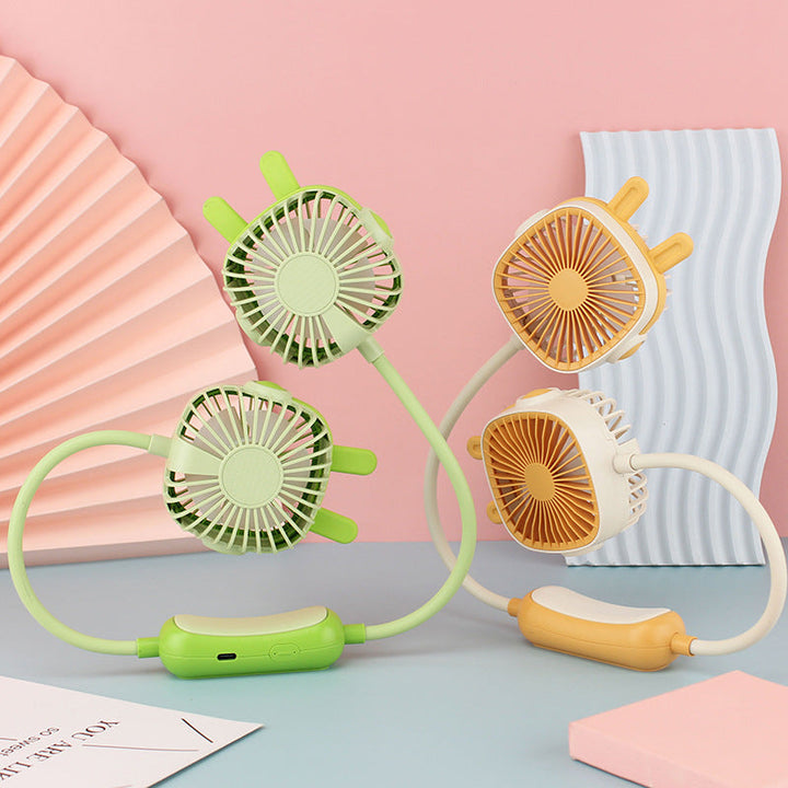 Women's Portable Neck Fan with Flexible Mounting System Kalsten
