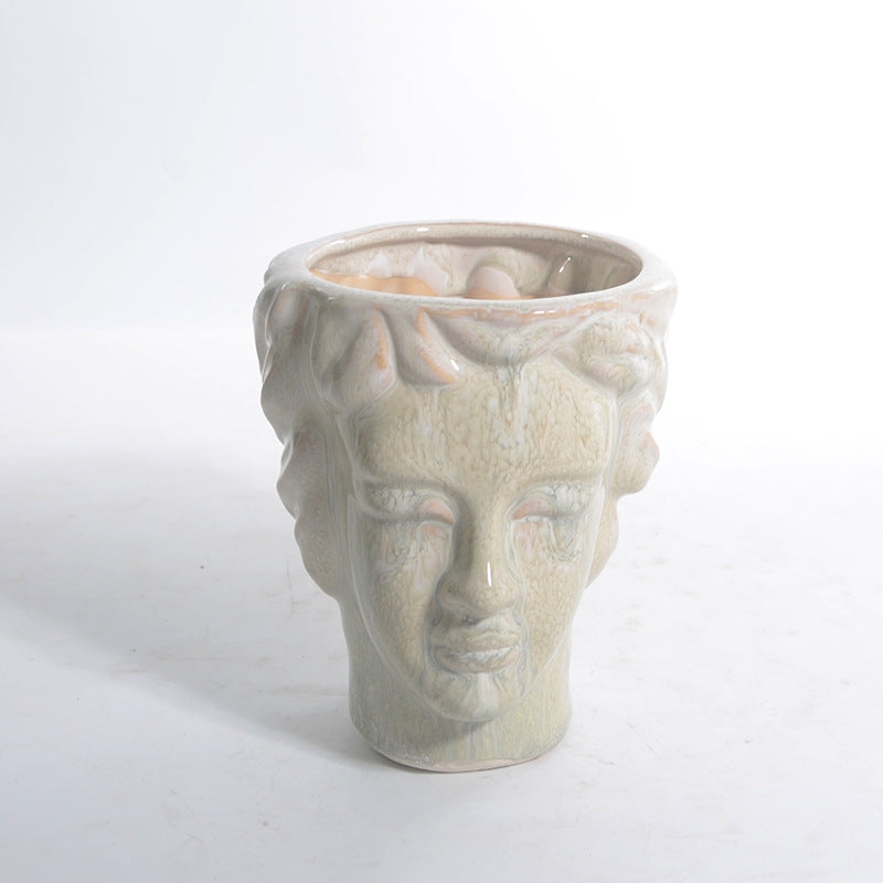 Artistic Ceramic Planter Kalsten