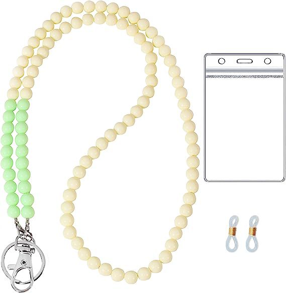 Beaded Lanyard with ID Holder Kalsten