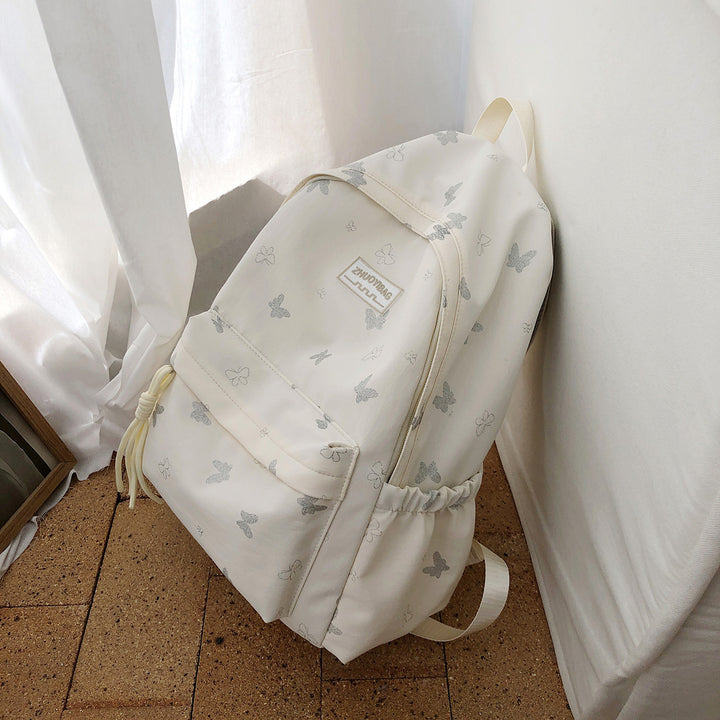 Butterfly Print Casual Backpack Kalsten