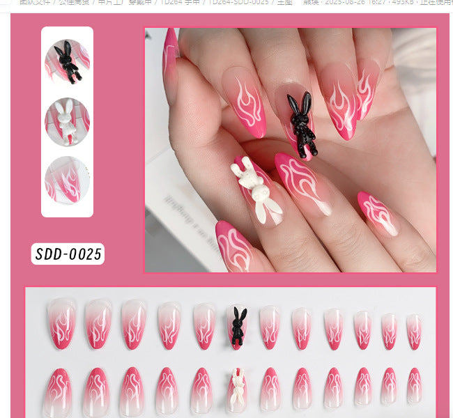 Artistic Press-On Nail Set Kalsten